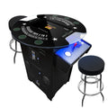 Creative Arcades Full-Size Commercial Grade Machine -Pub Style Arcade Table for 2 Player Cabinet for Home, 412 Games, Multiplayer Control Panel and Screen Size 22 inch.