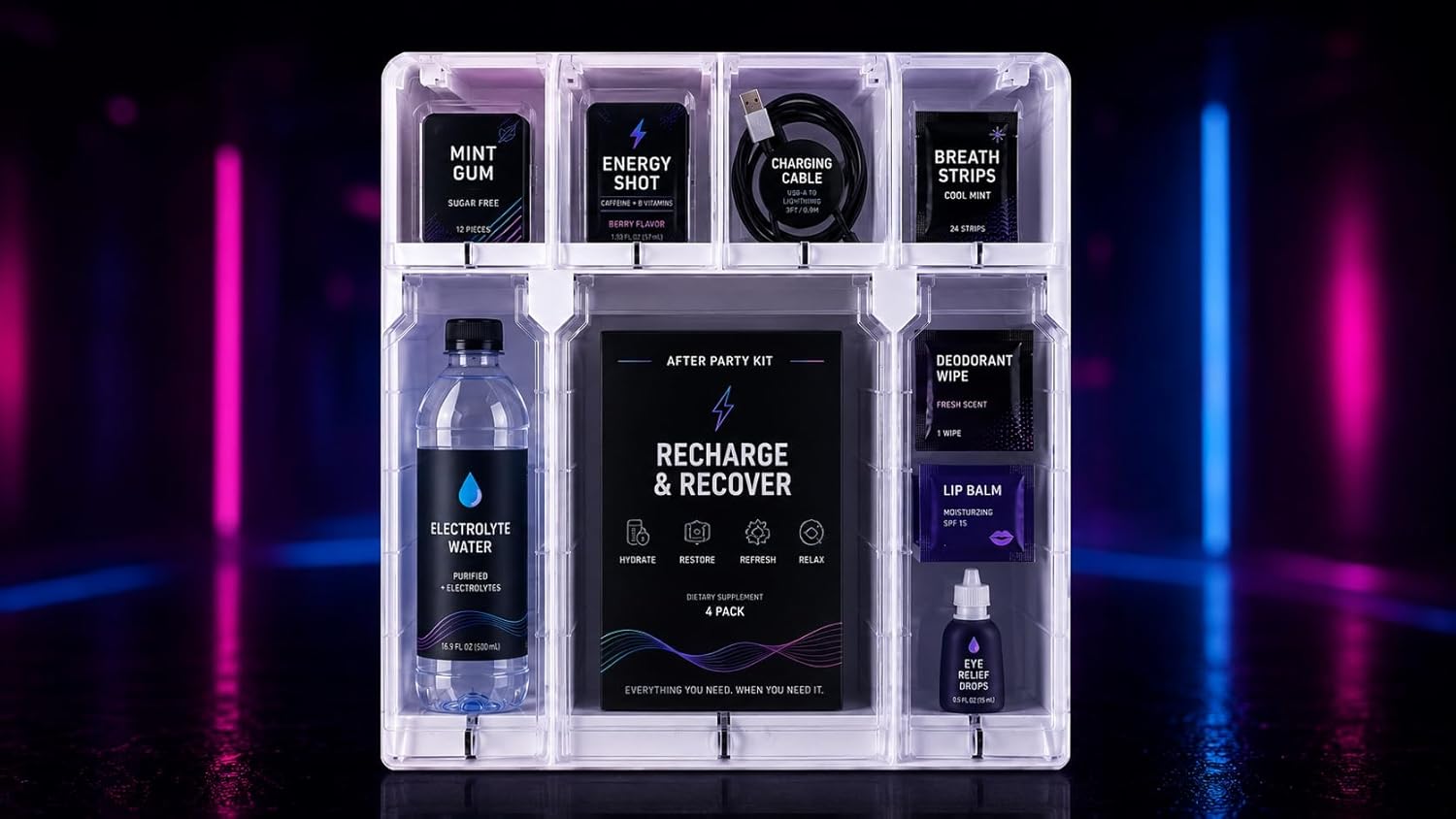 IoTSong Mini Vending Box, Commercial Use Unmanned Retail Kiosk, Self-Checkout Mini Vending Machine for Cafe & Bar, Office, Airbnb, B&B Business, Software Included, Free Delivery