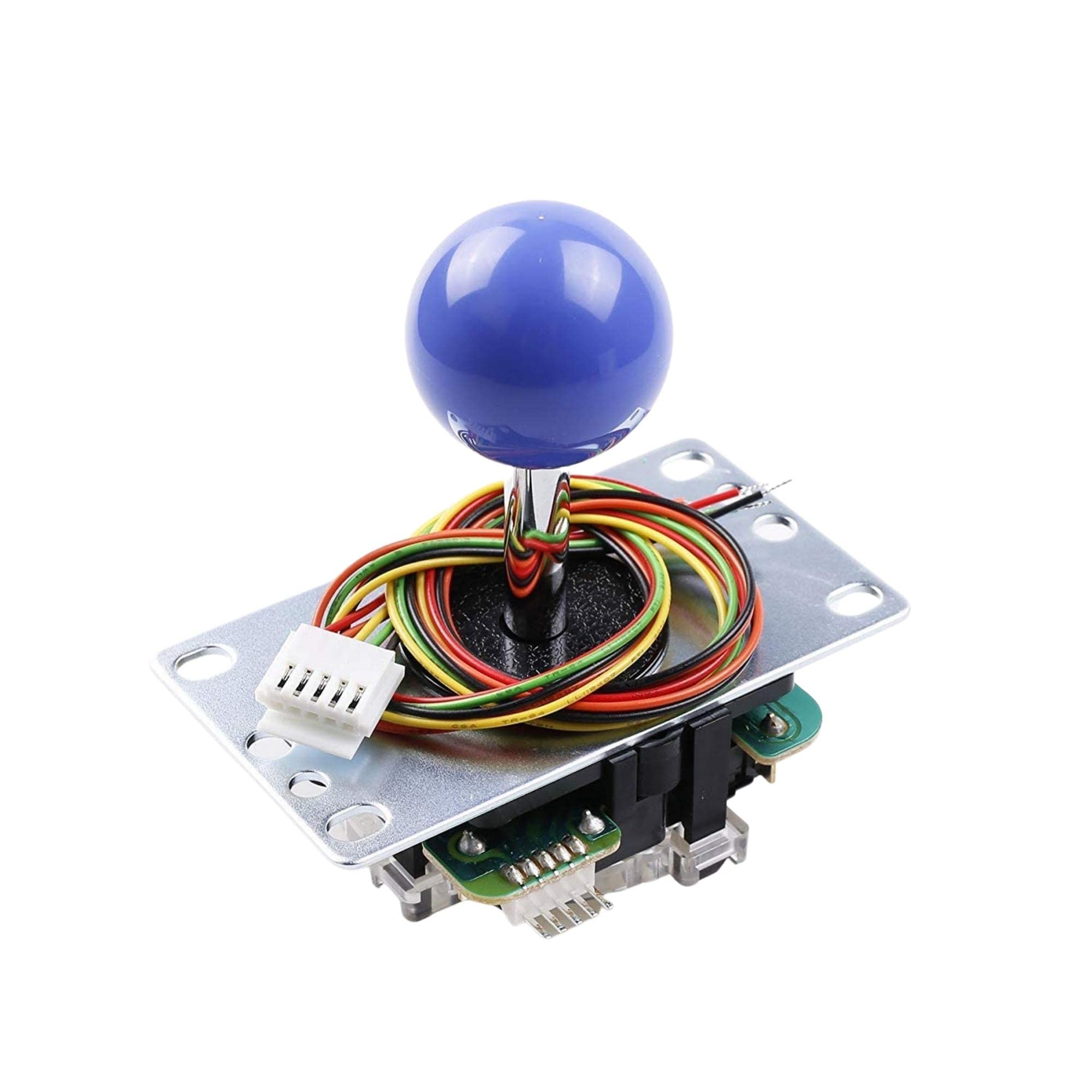 SANWA JLF-TP-8YT Joystick Red Original - for Arcade Jamma Game 4 & 8 Way Adjustable, Compatible with Catz Mad SF4 Tournament Joystick (Red Ball Top), Use for Arcade Game Machine Cabinet S@NWA