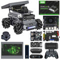 Yahboom ROS2 Robotic for Raspberry Pi 5, AI Large Language Models AI Vision Data,3D SLAM Navigation Supports ROS2 Python Education, ROS Development