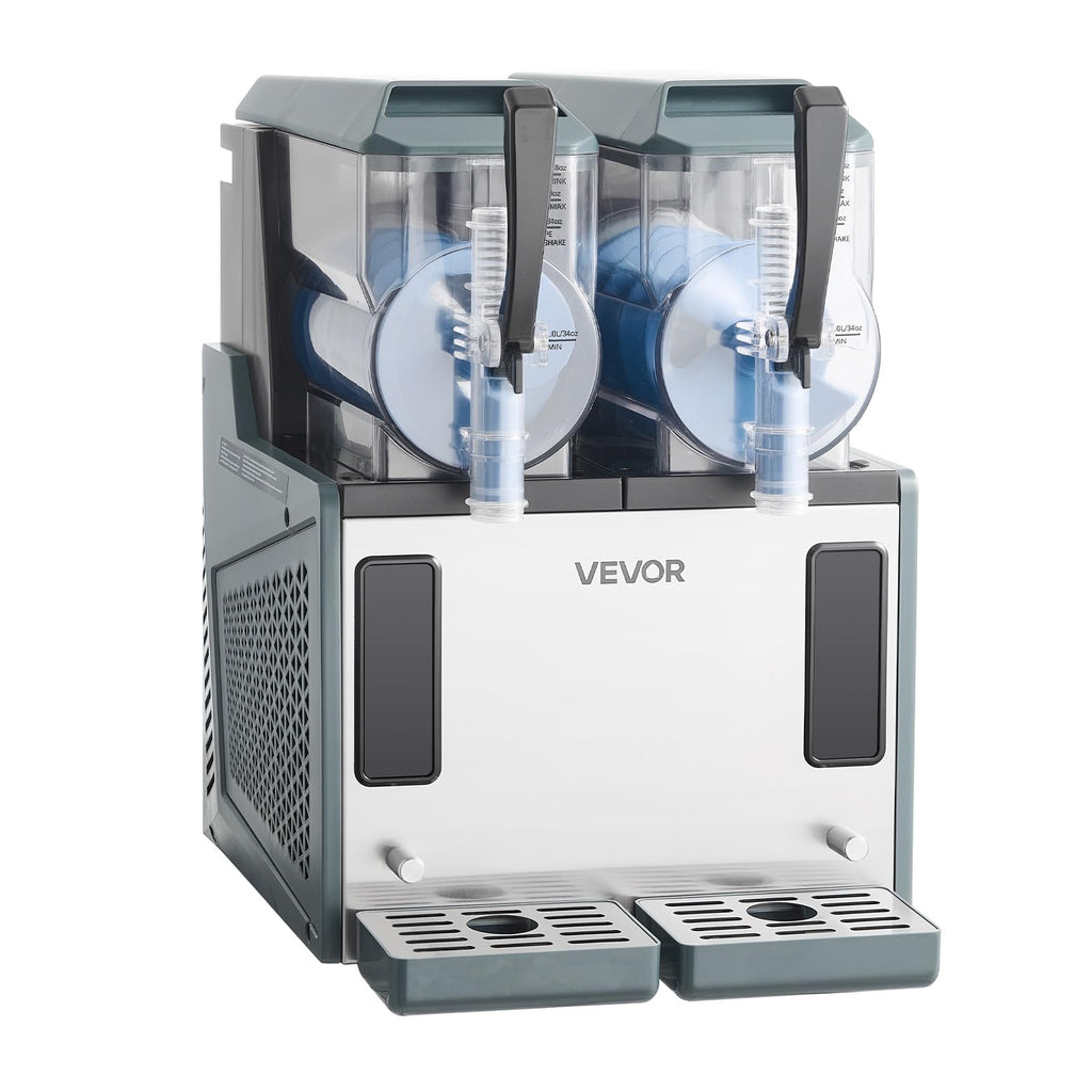 VEVOR Slushie Machine, 4L/135oz No Ice Needed Slushy Machine for Home, Frozen Drink Maker with Single Tank, Margarita Machine with Self-Cleaning, for Frozen Margaritas, Frappés, Milkshake & More