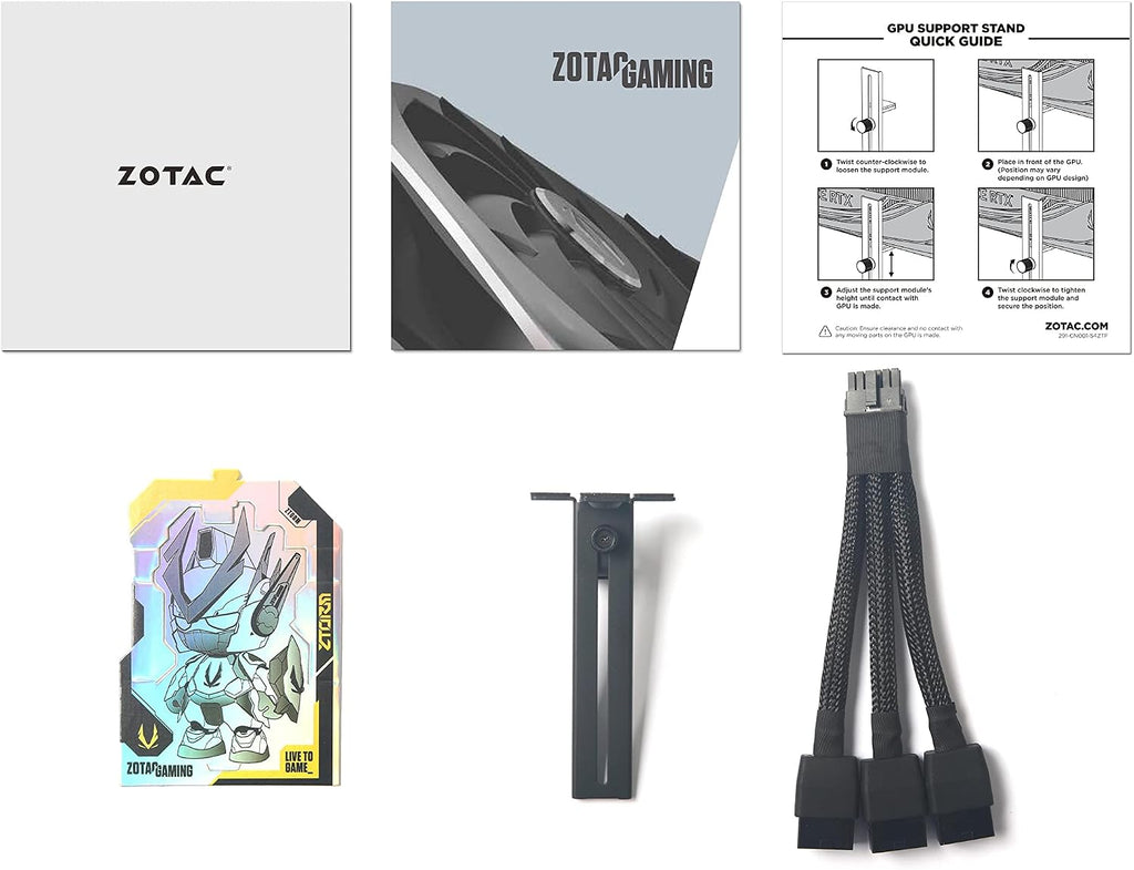 ZOTAC Gaming GeForce RTX 4070 Ti Trinity OC DLSS 3 12GB GDDR6X 192-bit 21 Gbps PCIE 4.0 Gaming Graphics Card, IceStorm 2.0 Advanced Cooling, Spectra 2.0 RGB Lighting, ZT-D40710J-10P