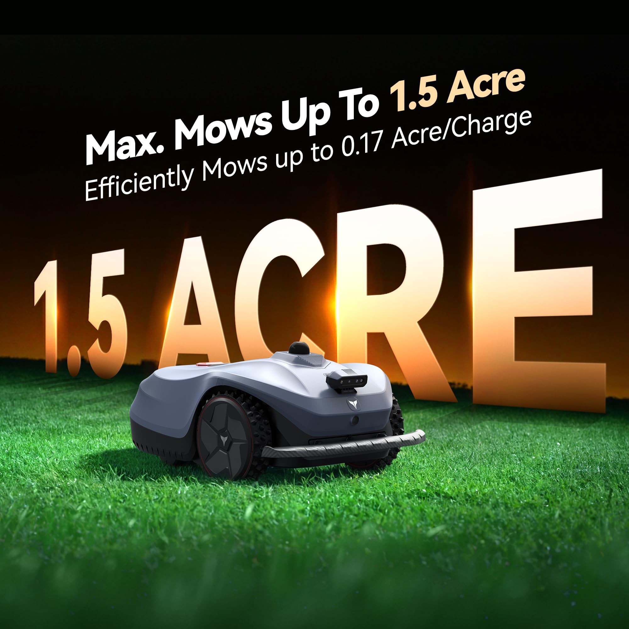 Neomow X SE 3D LiDAR Slam Mapping Robot Lawn Mower Perimeter Wireless for 3/4 Acres AI Vision Obstacle Avoidance with 4G, No RTK Antenna Required, App Control, GPS, IPX5, Anti-Theft, Queit