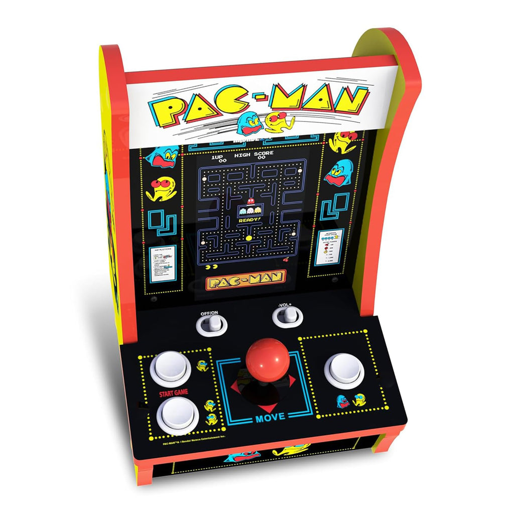 Arcade1Up NBA JAM Countercade Arcade Machine with NBA JAM TE and NBA Hang Time, 7" LCD Screen, Light-Up Marquee and Real-Feel Arcade Controls