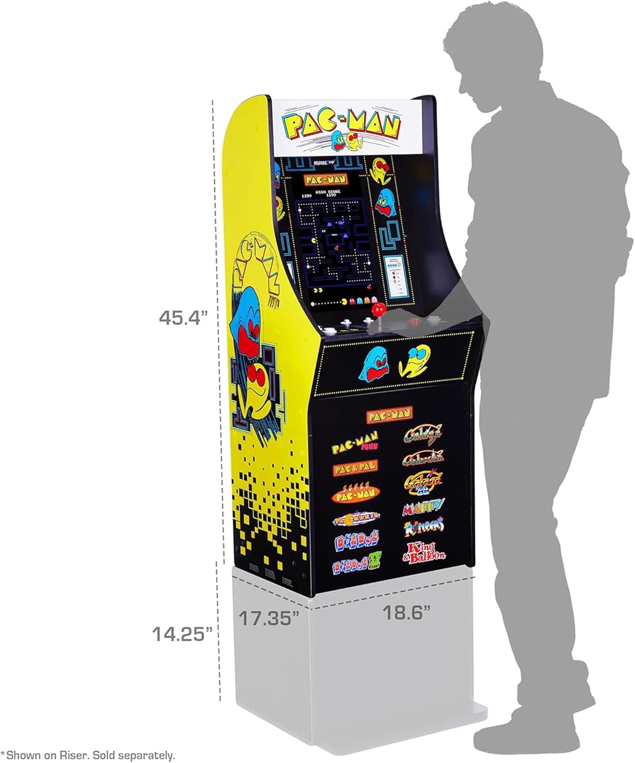 Arcade1Up PAC-Man Classic SE Arcade Machine