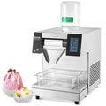VEVOR Commercial Snowflake Ice Machine, 397LBS/24H Snowflake Ice Maker, Stainless Steel Ice Shaver Machine, Electric Snow Cone Maker, Liquid Cooling System for Rapid Heat Dissipation, Ice Cream