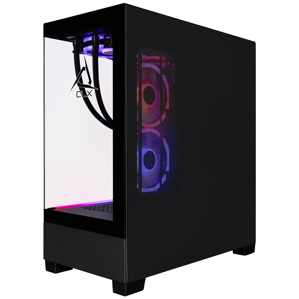CLX Set Gaming PC - AMD Ryzen 7 9800X3D 4.7GHz, RTX 5080, 2TB NVMe M.2 SSD, 32GB DDR5 RGB Memory, 360mm AIO, WiFi, Windows 11 Home, Black