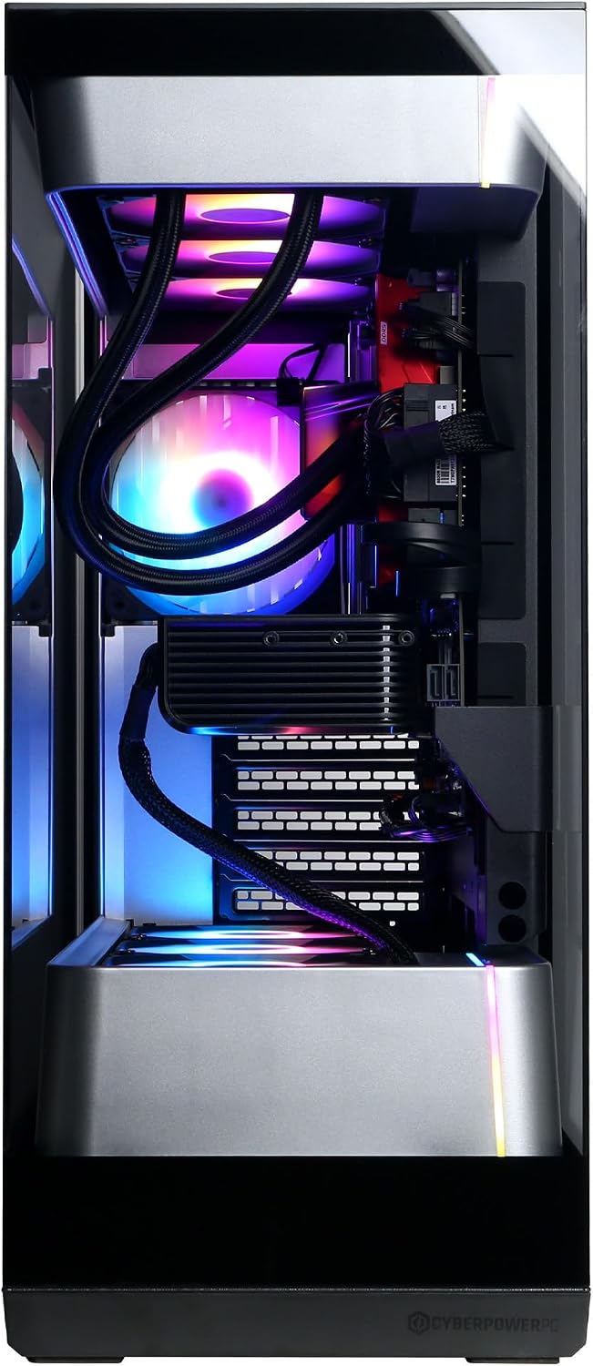 CyberPowerPC Gaming PC AMD Ryzen 7 9850X3D, GeForce RTX 5080 16GB | Gamer Supreme, 32GB DDR5, 2TB PCIe 4.0 SSD, WiFi Ready & Windows 11 Home (SLC8800A6)