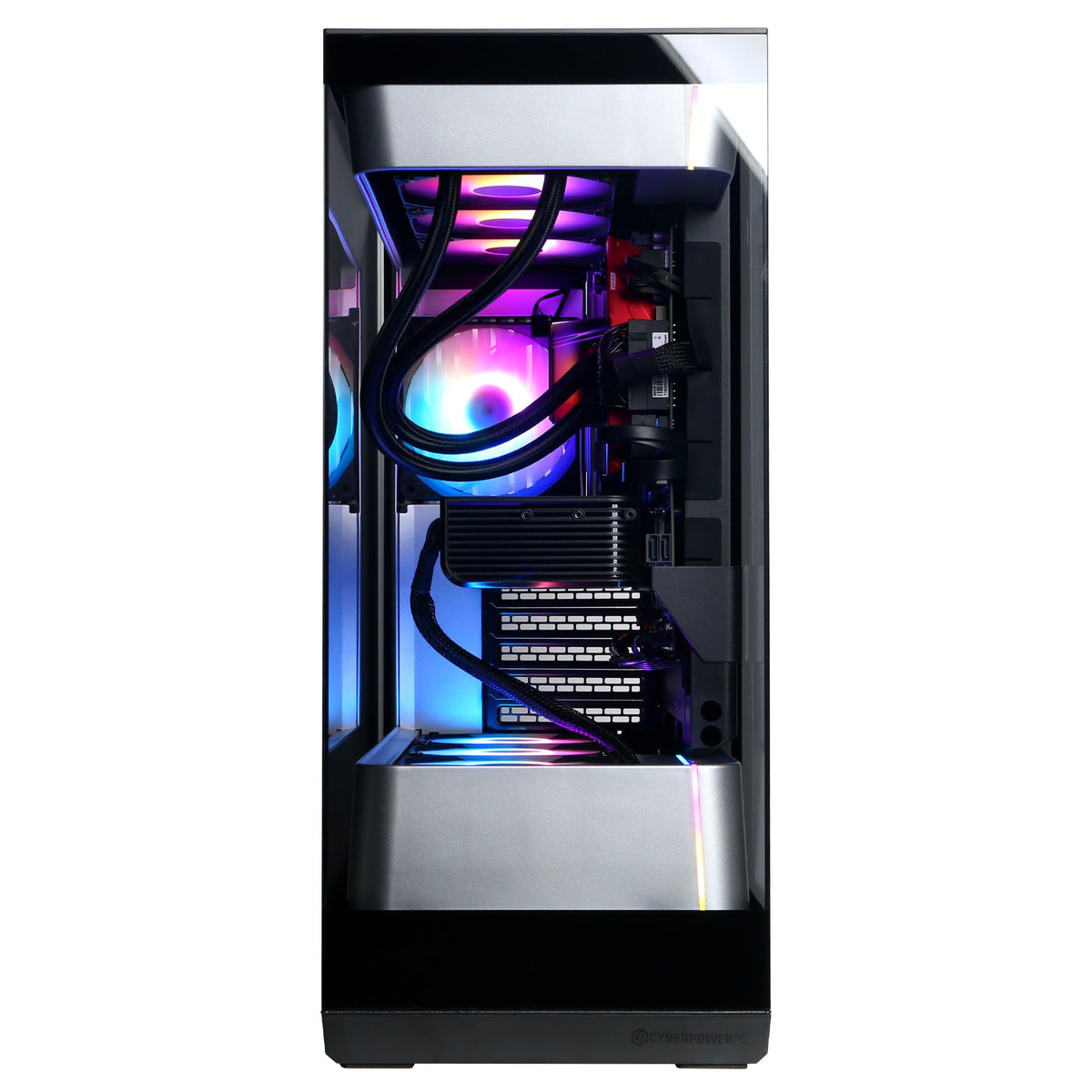 CyberPowerPC Gaming PC AMD Ryzen 7 9850X3D, GeForce RTX 5080 16GB | Gamer Supreme, 32GB DDR5, 2TB PCIe 4.0 SSD, WiFi Ready & Windows 11 Home (SLC8800A6)