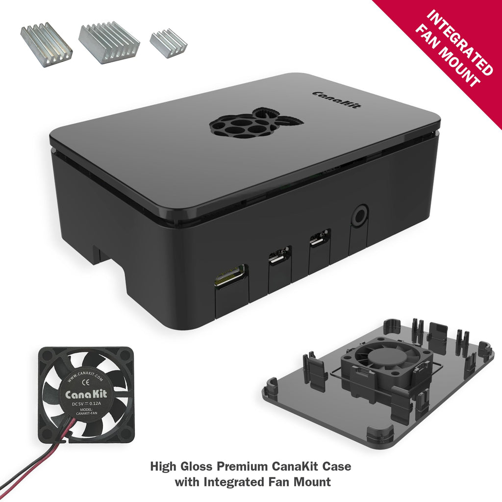 CanaKit Raspberry Pi 4 8GB Extreme Kit - 128GB Edition (8GB RAM)