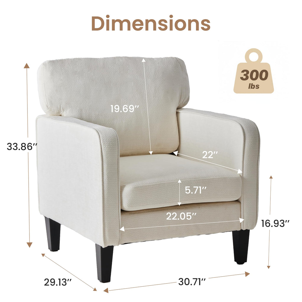 Simple Deluxe Massage Recliner Chair - Adjustable PU Leather Recliner, Luxe Reading Chair & Sofa Chair for Living Room Chairs or Bedroom Chair, Small Recliner for Home Theater, Black