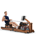 2026update Magnetic Rowing Machines for Home,Rower Machine with 16 Levels,Powerful Silent Magnetic Resistance,350lbs Weight Capacity,LCD Monitor,Silent Rail System,Row Machine for Home Gym Exercise