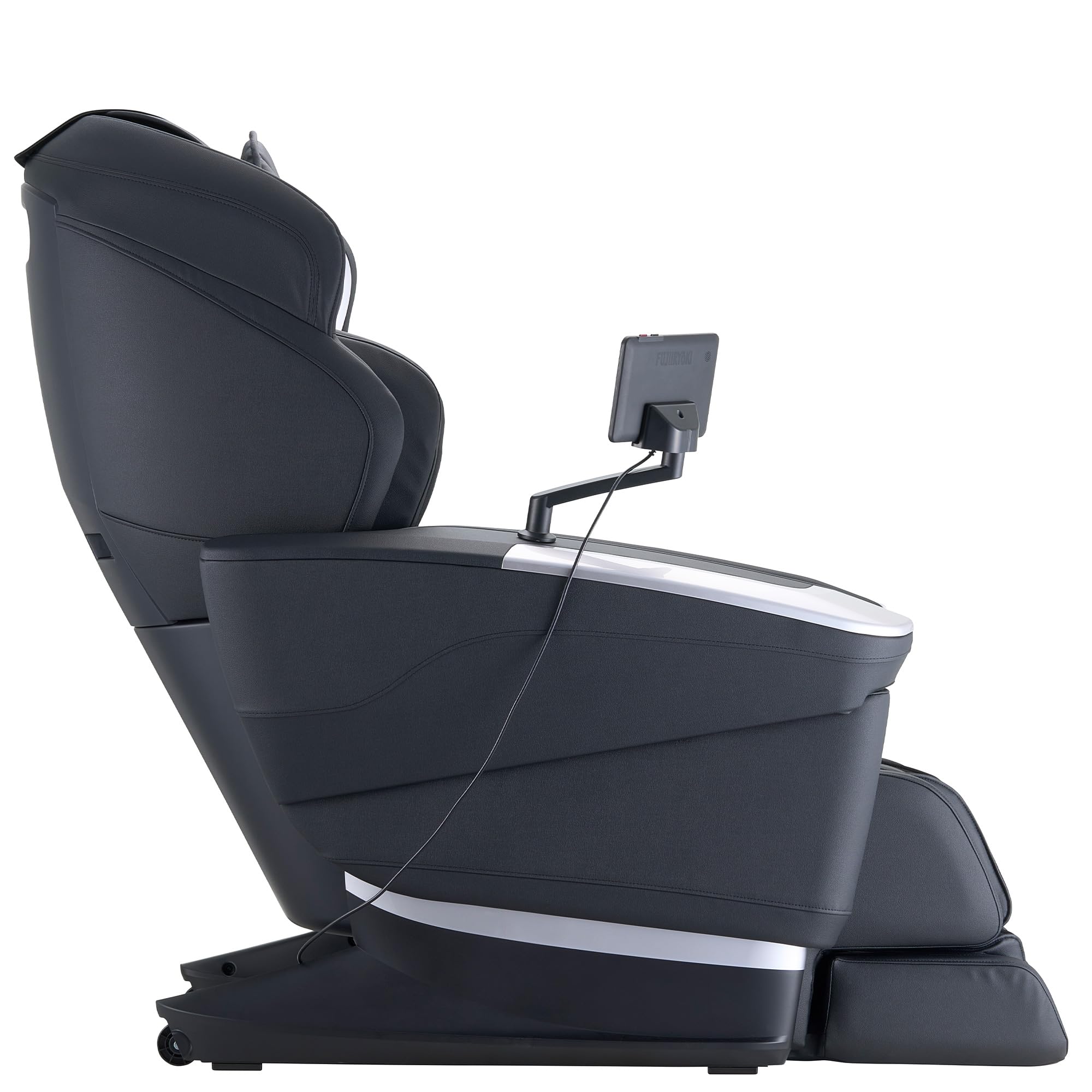 FUJIIRYOKI Cyber Relax Ai 5D Massage Chair - Advanced Massage Technology, Relaxing, Therapeutic, Home & Office, Stainless Steel Base, Polyurethane Foam, Accommodates 6'4" (Onyx)