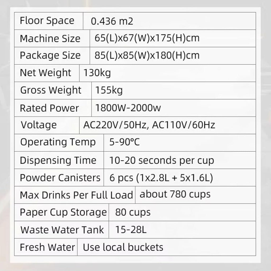 Commercial protein shake vending machine, 24-hour self-service, touch screen, multiple payment methods, suitable for gyms and offices.