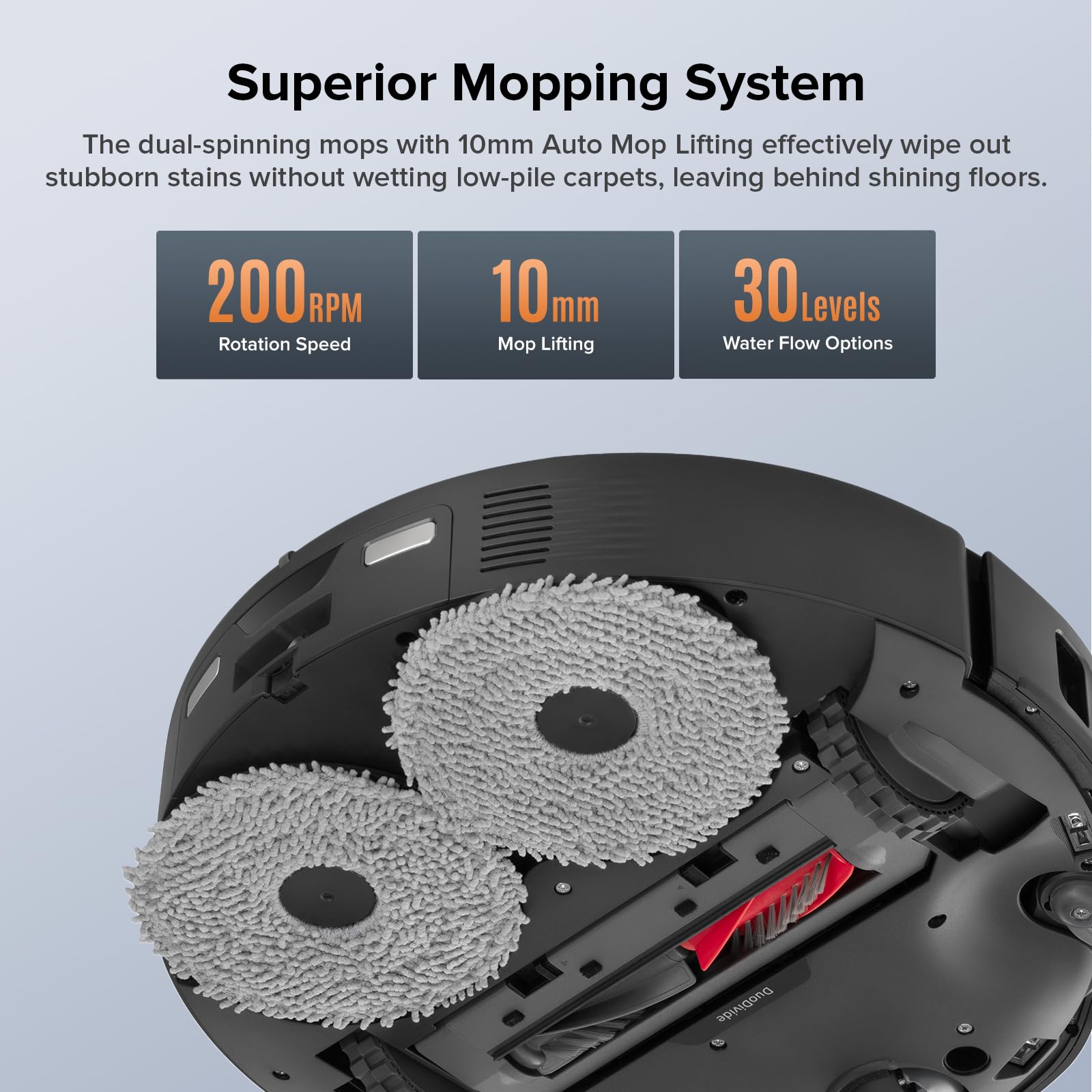 roborock Qrevo Edge 2 Robot Vacuum and Mop, 25,000Pa, 3.14'' Ultra-Slim, Zero-Tangle, AI Object Recognition, 176℉ Hot Water Mop Washing & Auto-Drying, Carpet & Pet Hair, FlexiArm Edge Cleaning