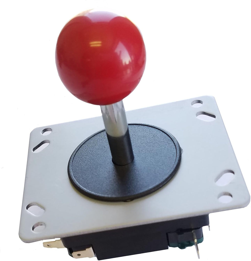 Atomic Market Classic Arcade Joystick Red Ball Design for 8 and 4 Way Game Play