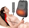 Back Massager with Heat, 3D Massage Pillow for Back, Neck, Shoulder,Leg, Shiatsu Back Massager for Pain Relief, Up&Down Lower Back Massage, Gifts for Women Men Dad Mom At Home Office Car (Black)