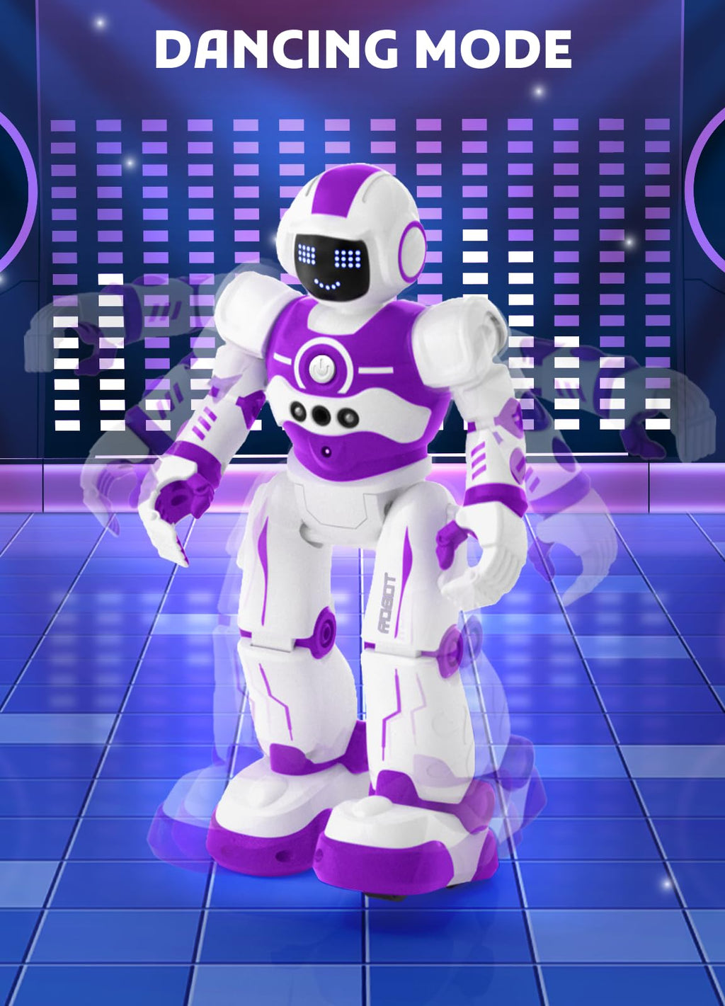 Robot Toys for Kids,Programmable Remote Control Smart Walking Dancing Robot Toy with Gesture & Sensing for Age 4 5 6 7 8 9 10 Year Old Boys for Birthday Present