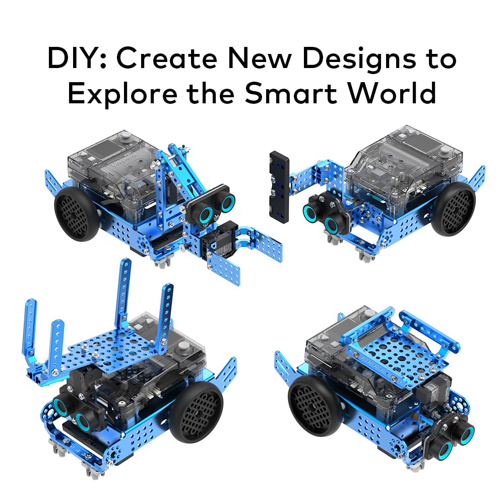 Makeblock mBot2 Coding Robot for Kids, Code Learning Support Scratch & Python Programming, Robotics Kit for Kids Ages 8-14 and up, Building STEM Robot Toys Gifts for Boys Girls