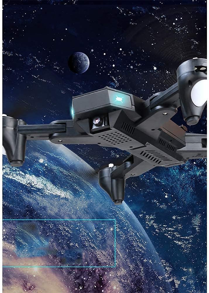 1080P Drone with Camera for Adults 1080P HD Live Video Camera Drone for Beginners w/Voice Control with Gravity Sensor Voice Control Gesture Control Altitude Hold