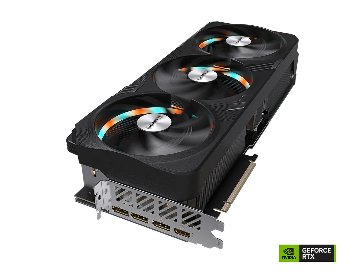 GIGABYTE GeForce RTX 5090 Gaming OC 32G Graphics Card, WINDFORCE Cooling System, 32GB 512-bit GDDR7, by NVIDIA, DisplayPort & HDMI - Video Output Interface, GV-N5090GAMING OC-32GD Video Card