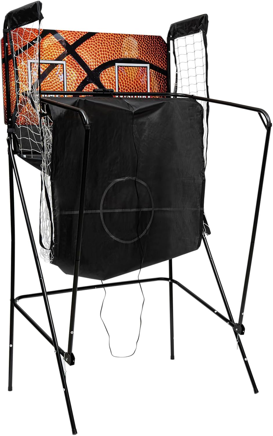 Dual Shot Arcade Basketball, Arcade Basketball Fun At Home, with Led Electronic Scorer and Timer, 8 Game Modes,Easy Folding for Storage, for in Homes, Game Halls, Shopping Malls, Outdoors