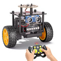 Smart Robot Car Kit Toys for Kids Ages 8-12 12-16, Remote Control Building Robotics Kit, STEM Educational Science Kit Gifts for Teen Boys Girls 8-13 14 15 16 Year Old