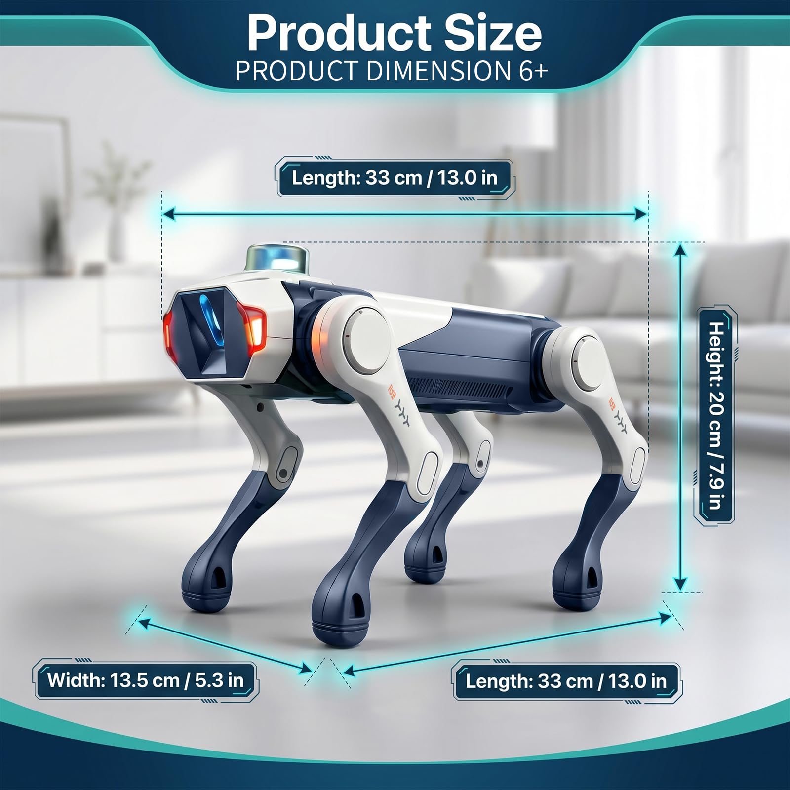 Smart Robot Dog for Kids, Interactive RC Robot Dog Toy with Voice Control, APP Programming, 30+ Actions, STEM Coding Pet, Remote Control Robot Puppy, Rechargeable Gift for Boys Girls Age 6-12