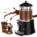 10L/2.6Gal Commercial Hot Chocolate Machine,Hot Beverage Maker, 86-194°F Intelligent Temperature Control, Hot Drink Dispenser for Coffee, Chocolate, Cocoa, Milk, Tea, Juice, Black