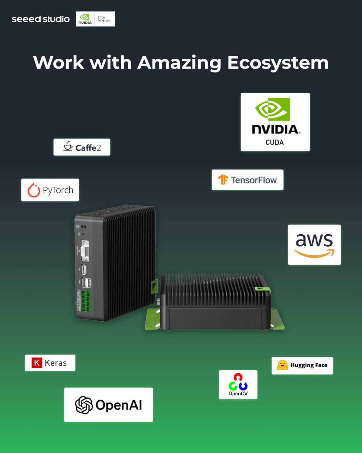reComputer Super J4012 - Advanced Edge AI Computer with NVIDIA Jetson Orin NX 16GB