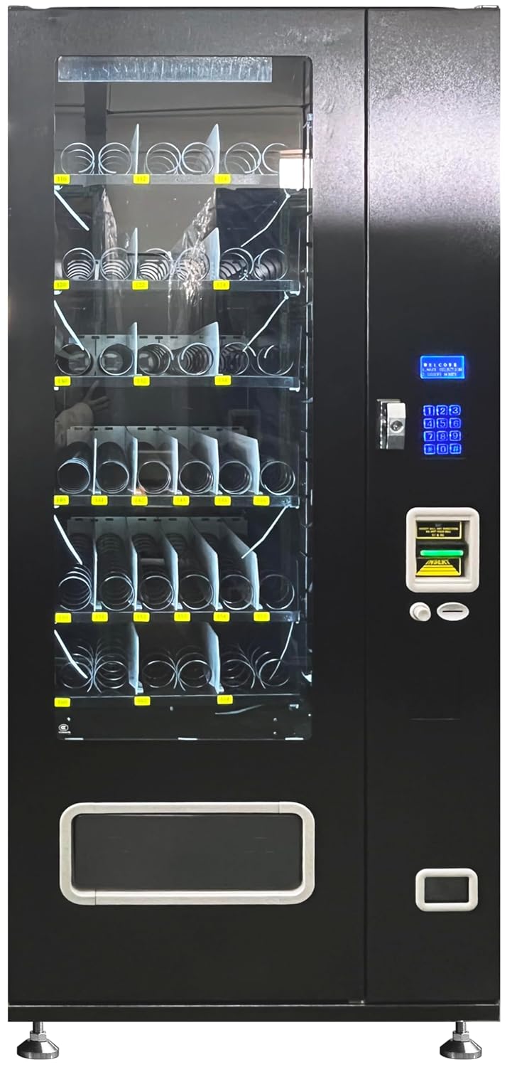 Generic EPEX Snack Vending Machine with LED Glass Front G627