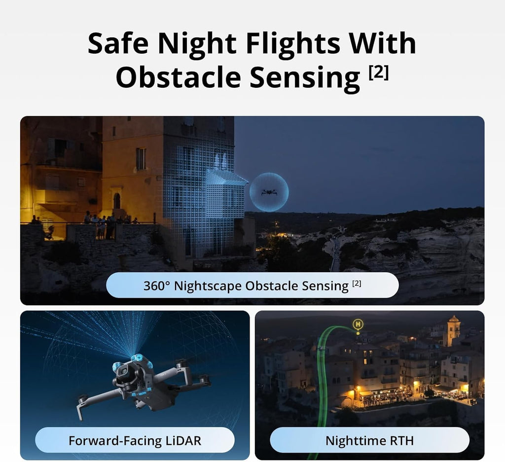 DJI Mini 5 Pro Drone Fly More Combo with RC 2 Controller Folding Drone with 4K Video, 36 Mins Flight Time, 3 Batteries Bundle with 128GB Memory, CPS 2 Year Warranty + Pilot Kit