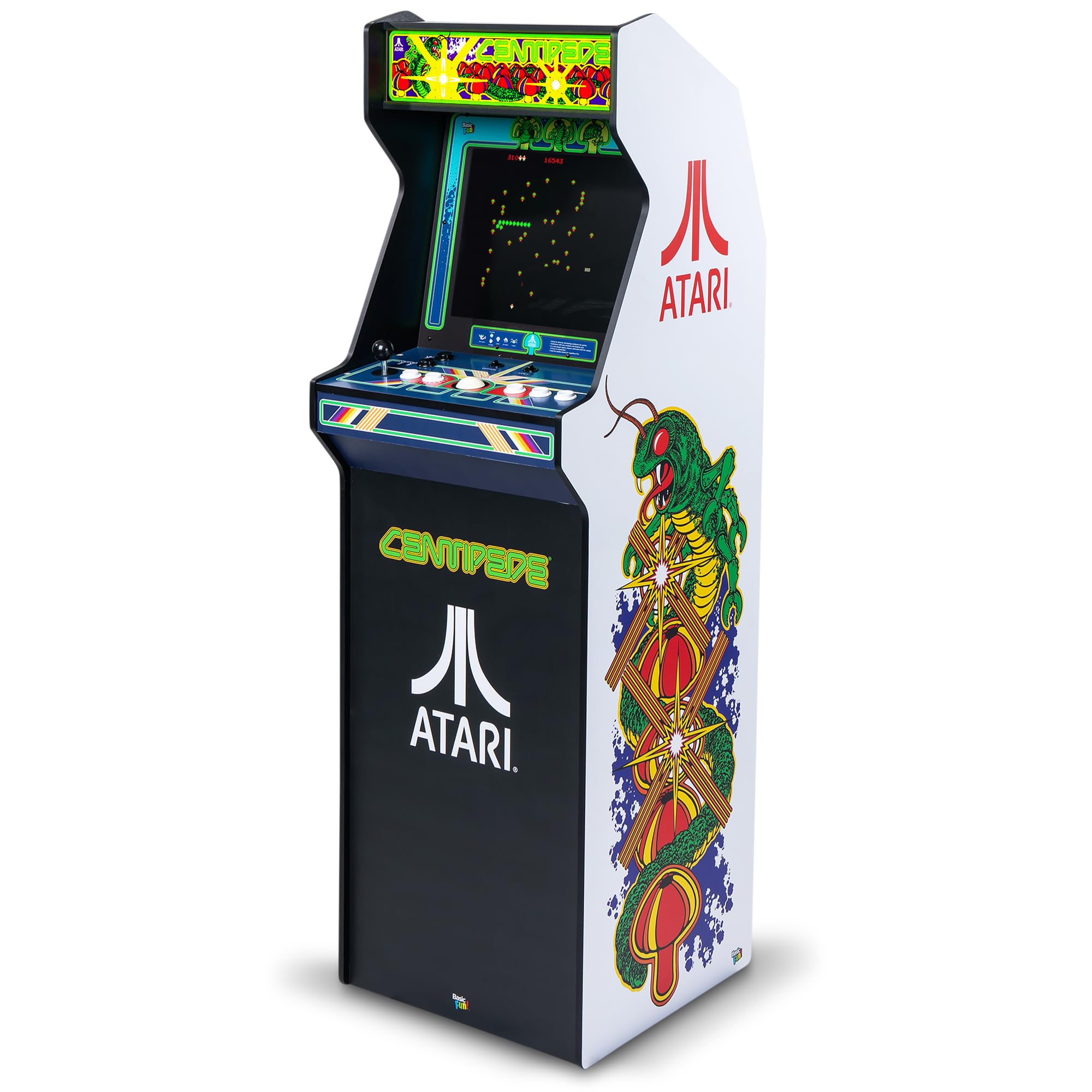 Arcade Classics - WWE Ultra Series Game Machine, 5 Games, 17" Liquid Crystal Screen - Indoor Cabinet, Retro, Gaming Console, Basement Decoration, Man Cave