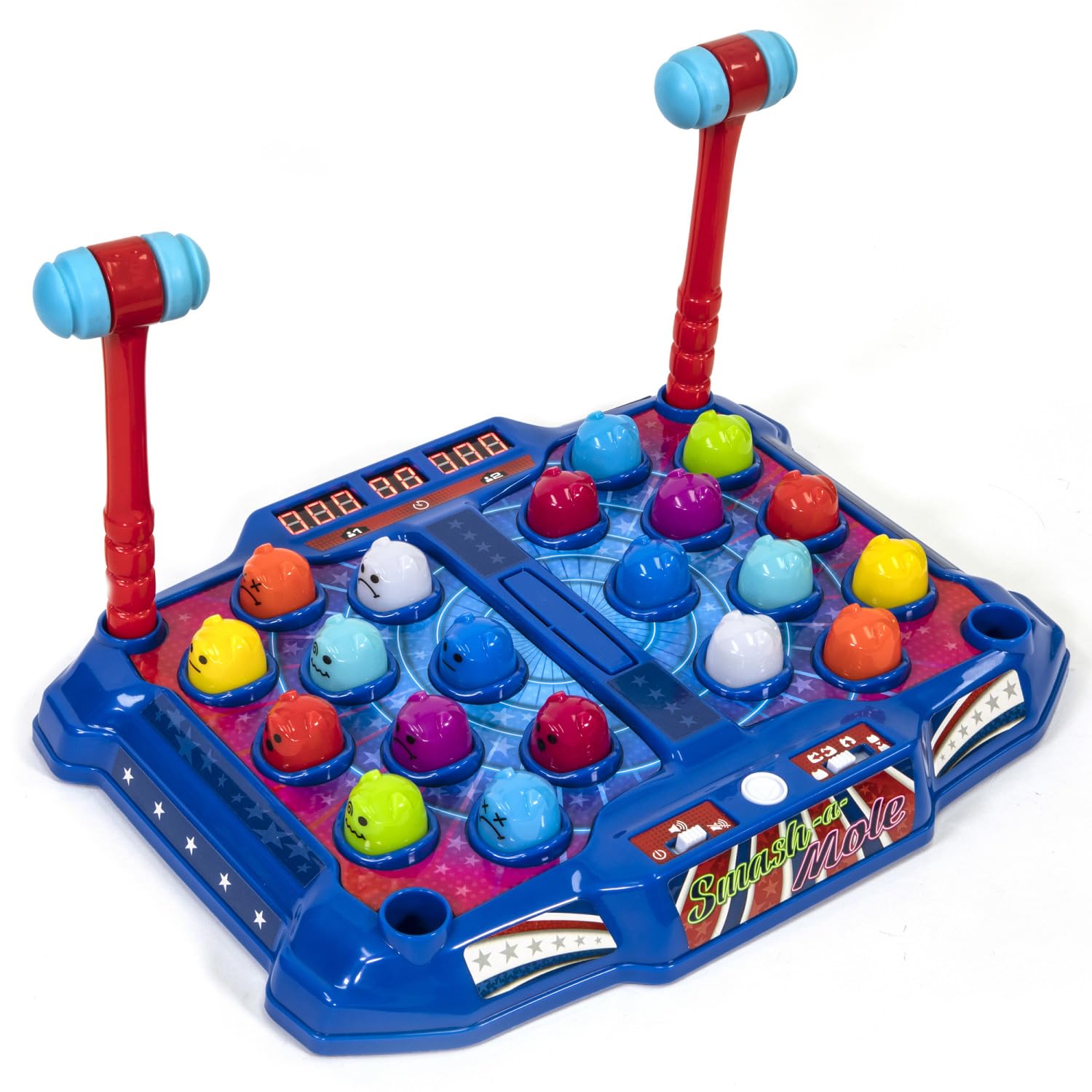 Merchant Ambassador Retro Arcade Electronic: Pinball - Tabletop Game, Vibrating Bumpers, LED Lights, Sound Effects, 1 Player, Ages 6+