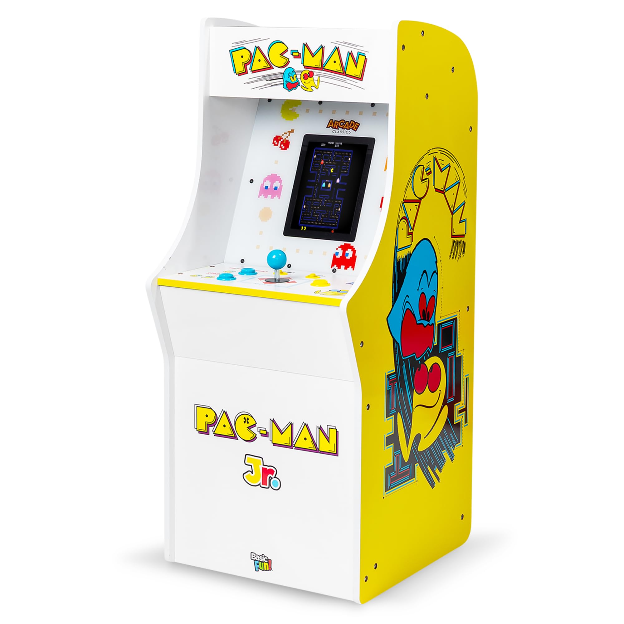 Arcade Classics - Atari Asteroids Counter Series Game Machine, 5 Games, 8" Liquid Crystal Screen - Mini Cabinet, Portable Gaming, Retro, Countertop Console, Basement Decoration, Man Cave