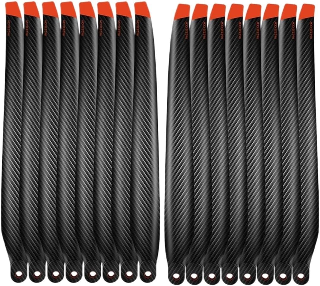 62238 Carbon Fiber Drone Propeller Set CW CCW Folding Compatible with T70 T70P T100 Agricultural Drones - Drone Accessories(8CW 8CCW T100 SET)
