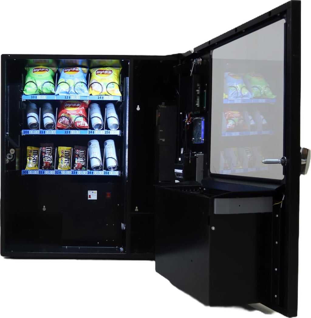 EPEX G318 Table Top Compact Versatile Combo Vending Machine with LED Glass Front