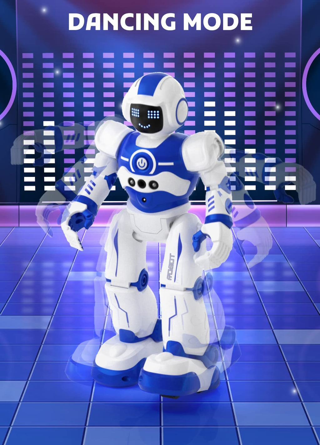 Robot Toys for Kids,Programmable Remote Control Smart Walking Dancing Robot Toy with Gesture & Sensing for Age 4 5 6 7 8 9 10 Year Old Boys for Birthday Present
