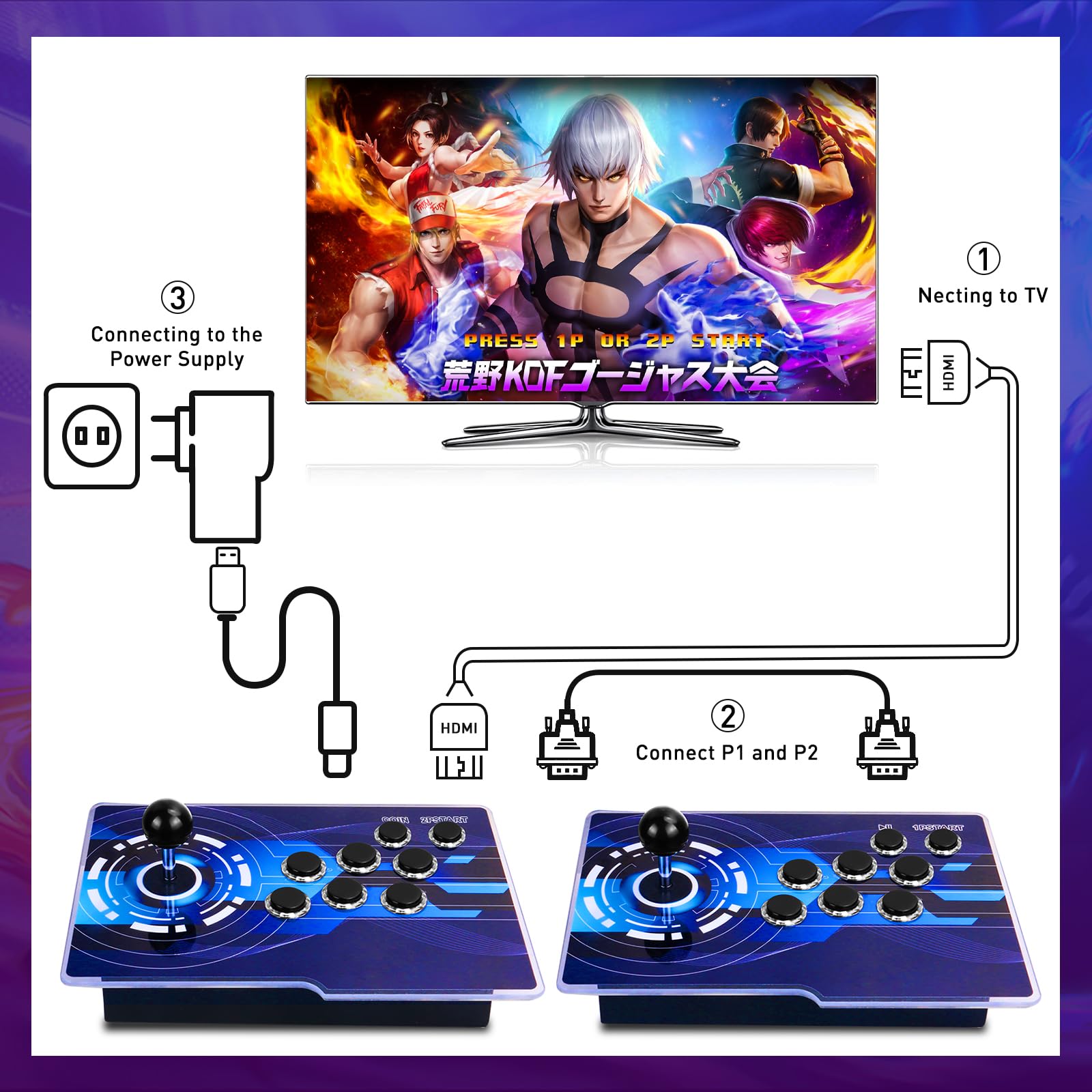 29800 in 1 Pandora's Box Retro Arcade Game Console, 4 Player 3D Magic Modding Game, Search Save Delete Cheats, Favorites List, 128G TF