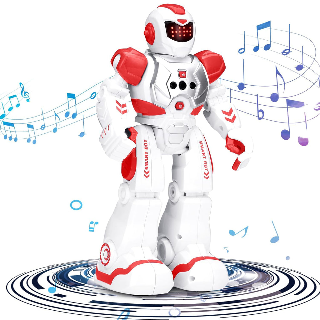 KingsDragon Robots Toy for Kids, RC Gesture Sensing Toy, Interactive Walking Singing Dancing Robot Birthday Presents for Boys Girls Age 6 7 8 9 Years Old