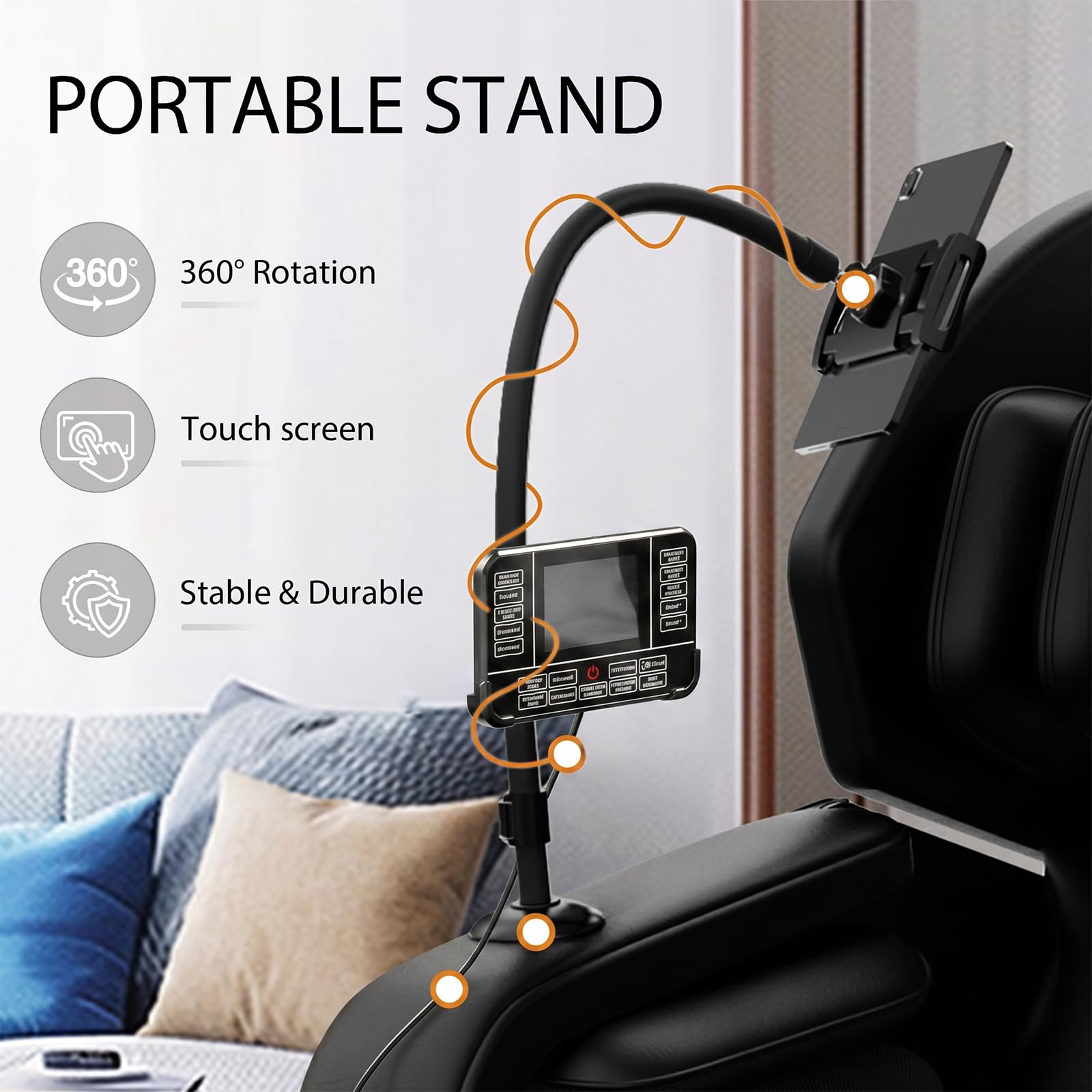 2026 Massage Chair Full Body, Zero Gravity Massage Recliner Chair with Auto Modes, 8 Fix Point Rollers, Airbag, Foot Massage, Touch Screen Controller, Deep Yoga Stretch, Heating Function