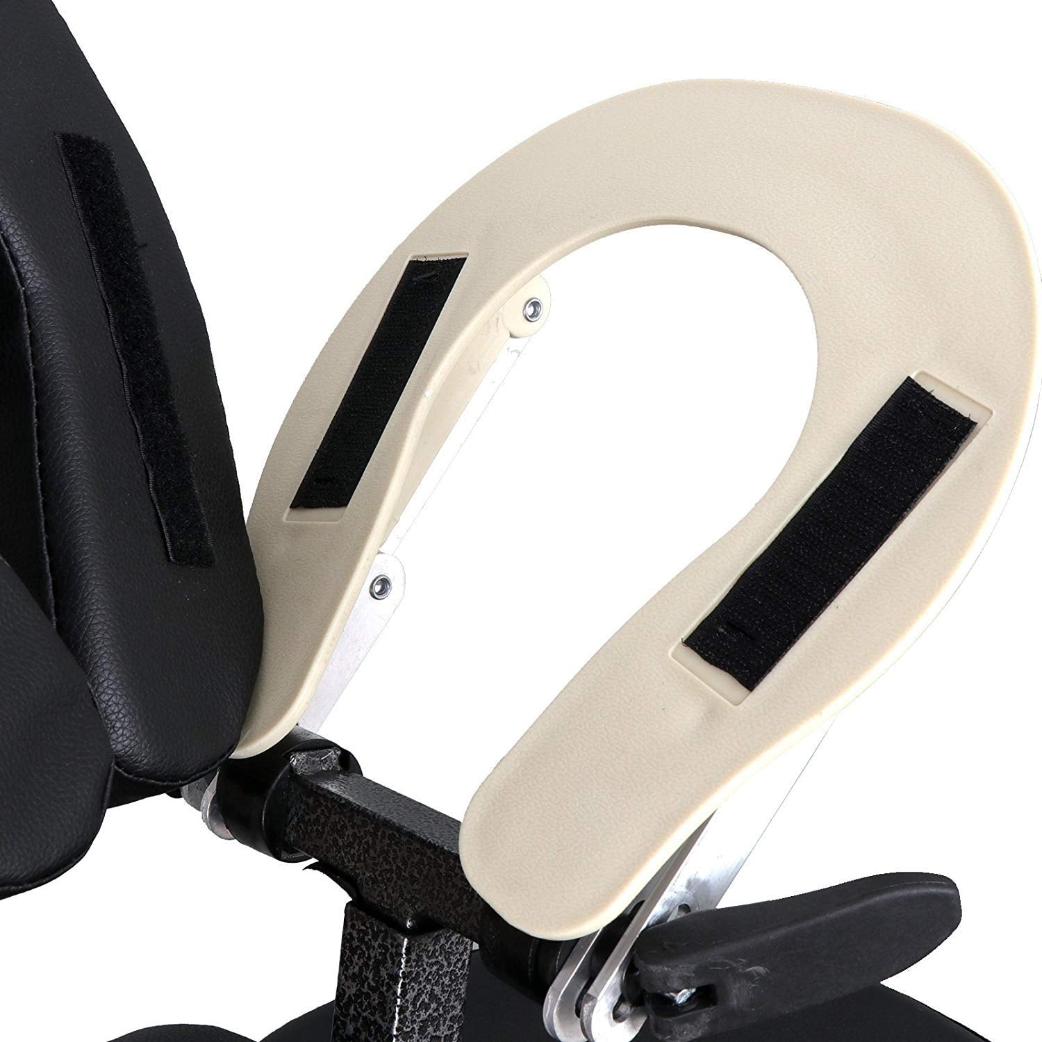 HomGarden Portable Massage Chair Foldable Salon Massage Chair with Adjustable Face Cradle High-Density Cushion Travel Tattoo Spa with Carrying Bag(Black)