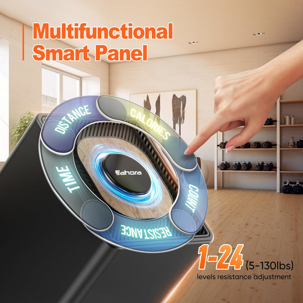 SR3 PRO Smart Home Gym Equipment ，Max 130lbs Resistance Portable Full Body Workout Cable Machine with Ambient Light,at Home Gym | All in One Gym for Travel | Foldable Gym & Home Exercise Equipment