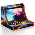 Retro Arcade Machine for Switch/OLED/Switch 2 with Screenshot Icon Button, Orange and Blue (Screen Not Included)