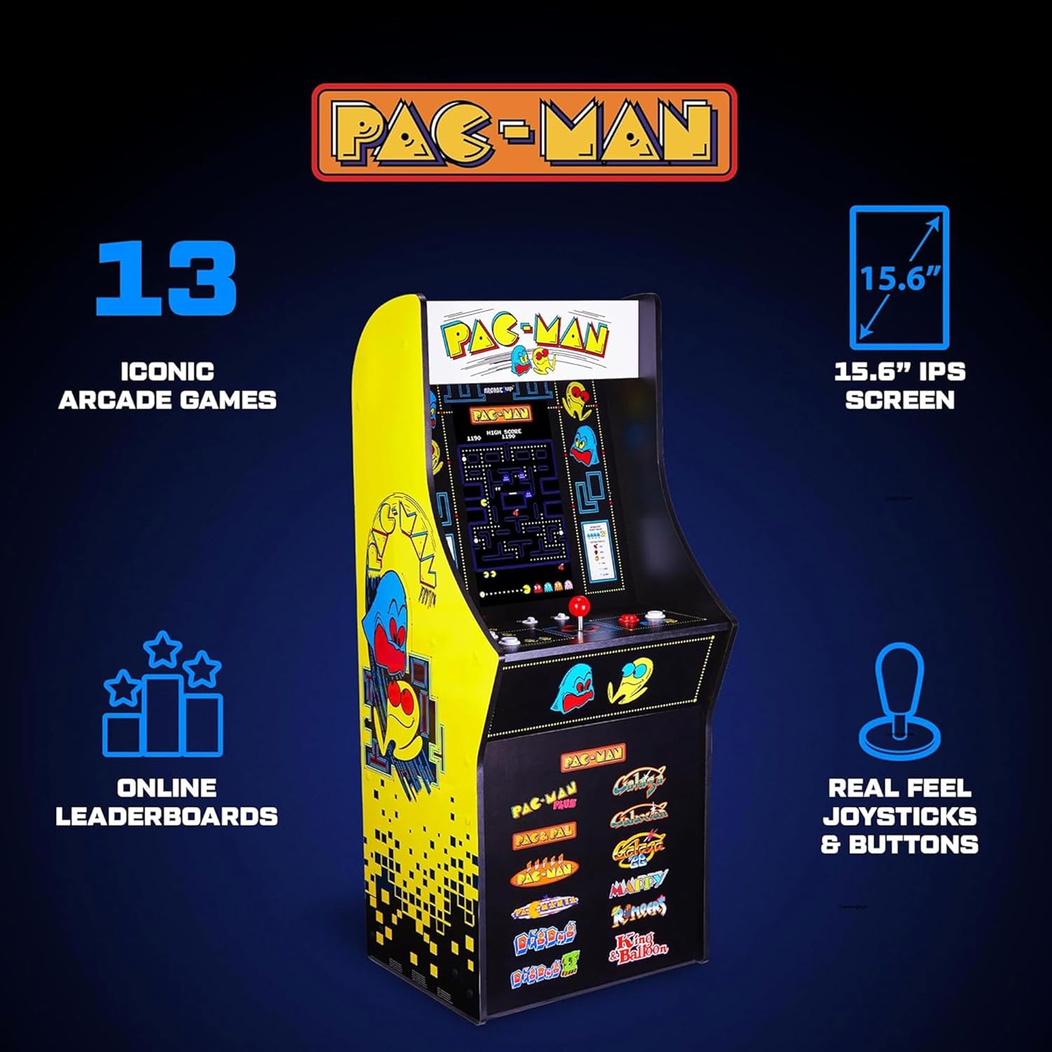 Arcade1Up PAC-Man Classic SE Arcade Machine