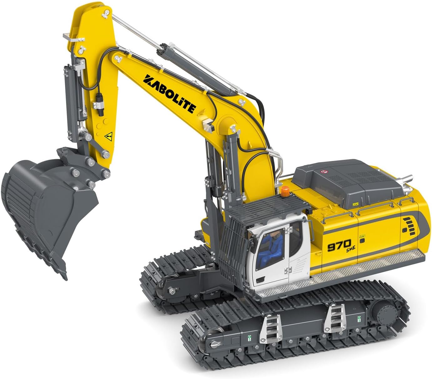 TOUCAN RC HOBBY 1/18 K962 100S Remote Control Hydraulic Excavator RC Digger Electric Claw Ripper Hammer Construction Car Machine
