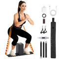 SR3 PRO Smart Home Gym Equipment ，5- 180lbs Resistance Portable Full Body Workout Cable Machine with Ambient Light,at Home Gym | All in One Gym for Travel | Foldable Gym & Home Exercise Equipment