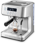 CASABREWS Ultra Pro Espresso Machine with Fast Heating, 20 Bar Espresso Maker with 3 holes steam wand, Customizable Brewing Temperature, Stainless Steel Cappuccino & Latte Coffee Machine for Home