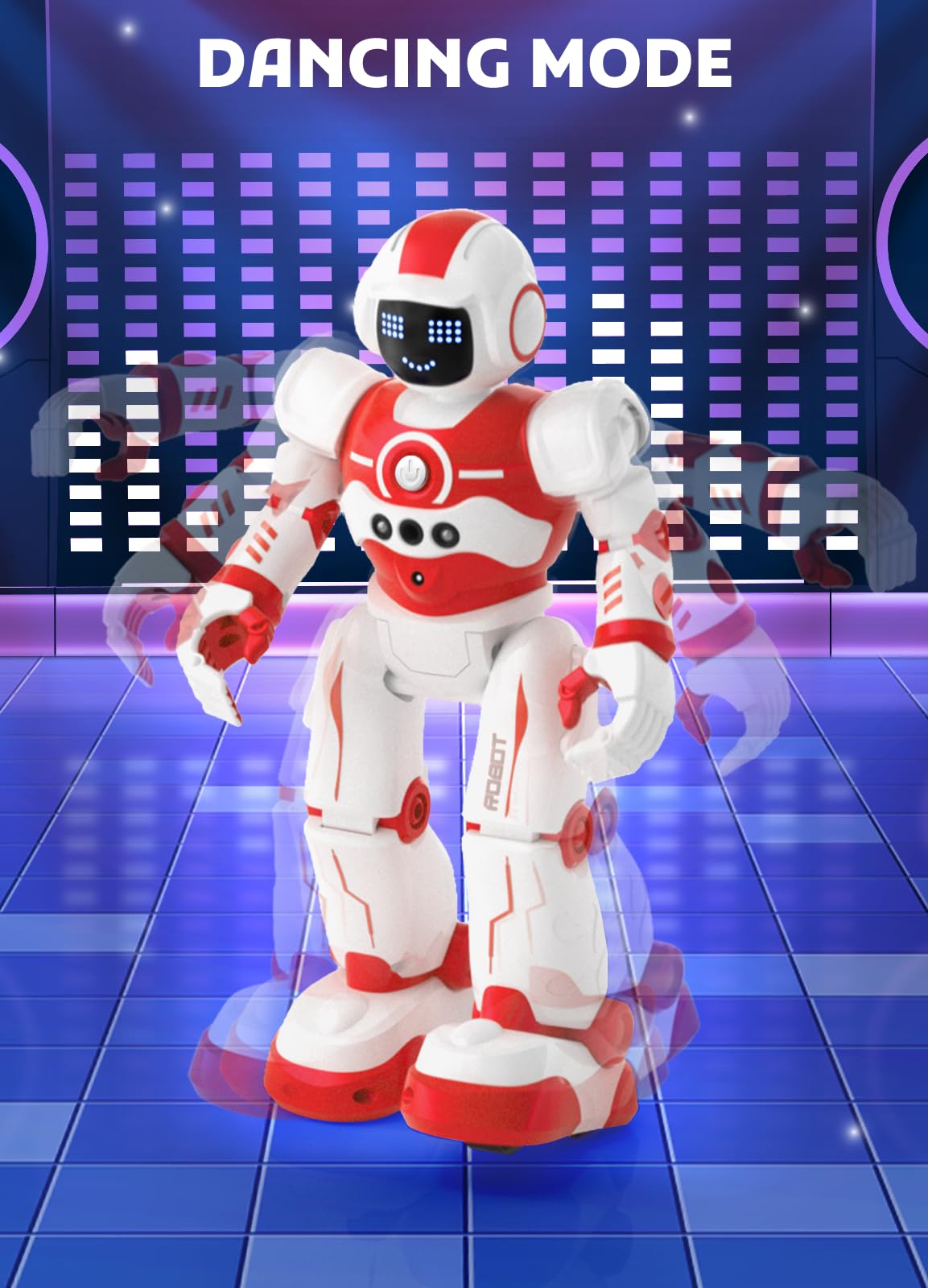 Robot Toys for Kids,Programmable Remote Control Smart Walking Dancing Robot Toy with Gesture & Sensing for Age 4 5 6 7 8 9 10 Year Old Boys for Birthday Present