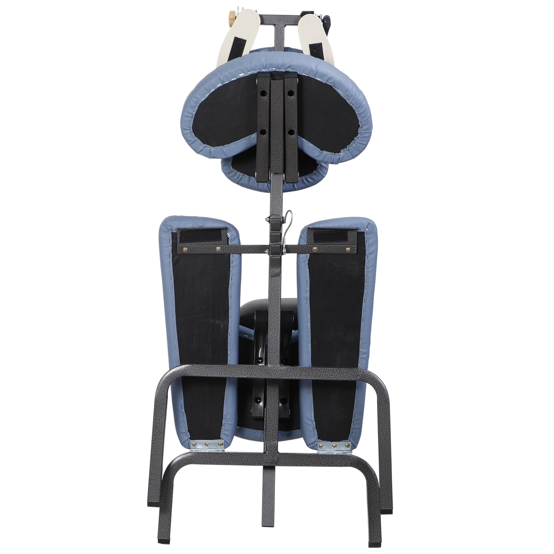 Nova Microdermabrasion Portable Massage Chair Foldable Tattoo Therapy Chair 4 Inches Thickness Sponge Face Cradle Spa Salon Massage Chair (Black)